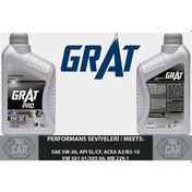 Resim GRAT 605301 MOTOR YAĞI 1 LITRE 5W30 TAM SENTETIK API SL CF 