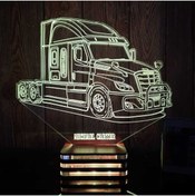 Resim Lamp Freightliner Usa, Truck, Driver, Personalized 3D Lamp 