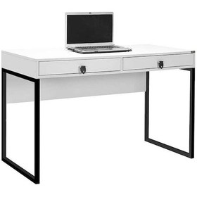 Resim Profile Çekmeceli Çalışma Masası-mat Lake Beyaz Diamond Beyaz 120x79x60 Cm Gxyxd 