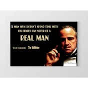 Resim Deniz Çerçeve The Godfather Tablosu-Çerçevesiz - 100 x 150 cm 