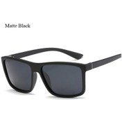 Resim Hjybbsn Polaroid Unisex Vintage Kare Güneş Gözlüğü - Polarize Retro Model Kadın/erkekmavi51gri Gri 