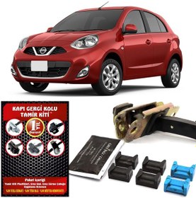 Resim Barrer Nissan Micra K13 Kapı Gergi (Limitör) Tamir Kiti 2010-2017 