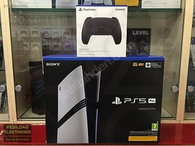 Resim Playstation 5 PRO çift kollu sıfır ürün 