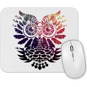 Resim Baskı Dükkanı Coruja Baykuş Mouse Pad 