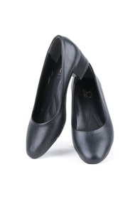 Resim Ayakkabımood 3.5 Cm Siyah Topuklu Kadın Ayakkabı Siyah 