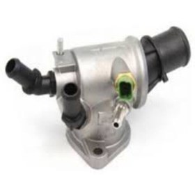 Resim Astra H Z19DTH 2004 Sonrası Termostat Gövdesi Komple 88°C 