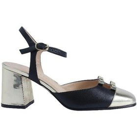 Resim Poletto Hakiki Deri Sıyah Ayakkabı Günlük 230 34-2074 Siyah 