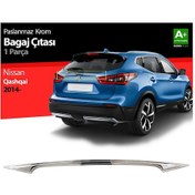 Resim S-Dizayn Nissan Qashqai Krom Bagaj Çıtası 2014 Üzeri 