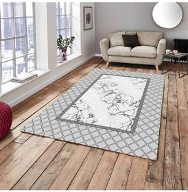 Resim Ideal Kadife 4 M2 Ve 6 M2 Seçenekli Lastikli Halı Örtüsü 337 