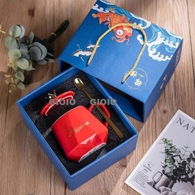 Resim Silver1 Yeni Pratik Seramik Su Dağı Arkadaşı Hediye Yaratıcı Hediye Seti Hediye Kur ile Hediye (Yurt Dışından) 