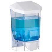 Resim Maxiflow Plastik Şeffaf Sıvı Sabunluk Dispanseri 500 Ml 