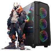 Resim Rogame RKT770066 Amd Ryzen 5 5600 8 GB 480 GB SSD 4 GB RX550 Free Dos Masaüstü Oyuncu Bilgisayarı 