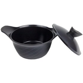 Resim Anthony Alüminyum Döküm Siyah Derin Tencere 24X14 CM 