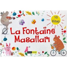 Resim GENDAŞ ÇOCUK La Fontaine Masalları Hikaye Seti 10 Kitap 2 Ve 3. Sınıf 