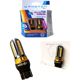 Resim EK Tuning Pht Turuncu Amerikan Park Ampulü T20 WY21/5 ( 7215 Na Ex T20 ) 