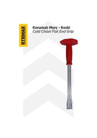 Resim Rtrmax RH09822 Korumalı Murç ve Yassı Keski - 300 mm 
