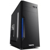 Resim VENTO TA-K61 750W ATX SİYAH/GÜMÜŞ KASA 