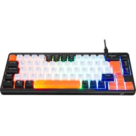 Resim Emachines EAK810 Oyuncu Klavyesi Rainbow Aydınlatma Mini Klavye Türkçe Q Gaming Klavye 