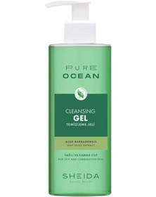 Resim Sheida Pure Ocean Yağlı ve Karma Ciltler İçin Yüz Yıkama Jeli 250 ML 