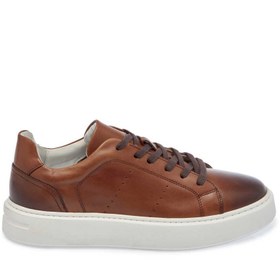 Resim Taba Hakiki Deri Erkek Sneaker - E24I1AY56637-A29 