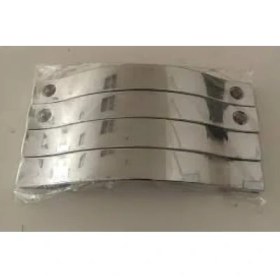 Resim Hakay 160 mm Cam Duşakabin Ay Kulp - Krom Renk 