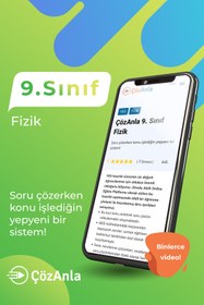 Resim ÇözAnla 9. Sınıf Fizik 