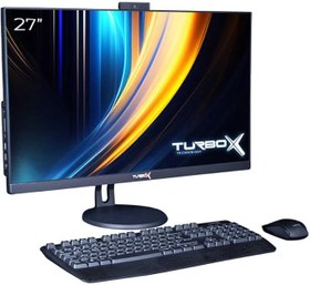 Resim Turbox TAx1010 Intel Core i5 12400 16GB DDR4 Ram 1TB NVMe 27 FHD Bluetooth Webcam All in One PC 