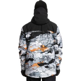 Resim Quiksilver Morton Erkek Yeşil Snowboard Ceketi 