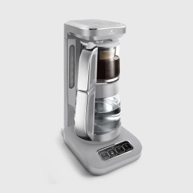 Resim Karaca Robotea Pro 4 in 1 Konuşan Cam Çay Makinesi Cool Gray 