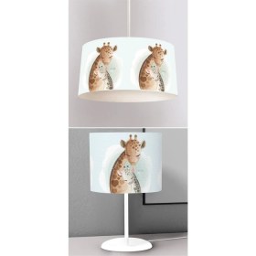 Resim instababyrooms Çocuk Odası Dijital Baskılı Sarkıt Avize ve Masaüstü Abajur Avize Model 083 