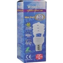 Resim Wiselite 13W Tasarruflu Ampul Gün Işığı E27 Duy 
