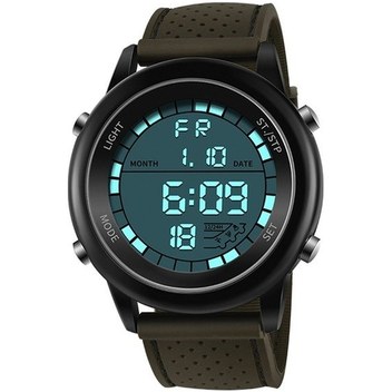 Fastbuy Sanda 411 Çok Fonksiyonlu Wports İzle, Erkek Gençlik Moda, Su Geçirmez, Öğrenci Elektronik İzle, Kahve Çok Renkli Çok Renkli