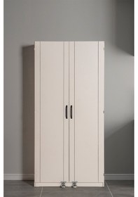 Resim Belen 2 Kapaklı Kiler Dolabı Bej 