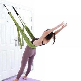 Resim Yoga Plus Hamağı Pilates Fitness Askılı Yoga Denge Spor Aleti 