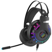 Resim Inca Igk-tx12 7.1 Surround Usb Rgb Led Aydınlatma Siyah Titreşimli Gaming Mikrofonlu Kulaklık 