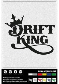 Resim Drıft Kıng Stıcker 35 X 30 Cm 