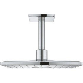 Resim Grohe Rainshower Smartactive 310 Cube Tepe Duşu Seti 142 Mm, 2 Akışlı 26481000 Krom 