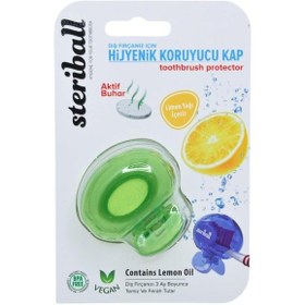 Resim Diş Fırçası Koruma Kabı - Limon Kokulu Yetişkin 2li Manuel Diş Fırçaları İçin Karma Renk 2 Adet Diş Fırçası Koruma Kabı Açık Ahşap 