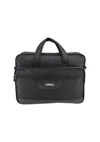 Resim Sırımsı Siyah 1900 Denye Kumaş Laptop & Evrak Çantası 160 N11.264 