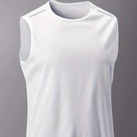 Resim Erkek Hızlı Kuruyan Kolsuz Tank Top - Zeytin Yeşili, Spor Koşu Yeleği Yan Cep Detaylı, Nefes Alabilen Polyester, Spor Salonu ve Günlük Giyim, Spor Tank Top 