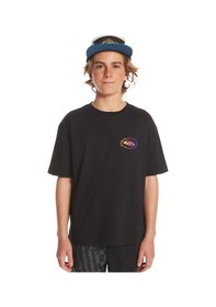 Resim Quiksilver Radical Flag Erkek Çocuk Tişört Siyah 