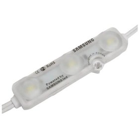 Resim Samsung 3 lü Mercekli Modül Led 12 Volt Gün Işığı (10 Adet) 
