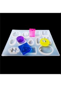 Resim Epoksi Çoklu Silikon Kalıp 15 x 11.5 CM 