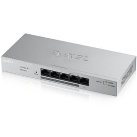 Resim OEM Zyxel 5 Port 4 Port Poe+ 10-100-1000 Yönetilebilir Switch Tak-Kullan QoS 60W Toplam Güç Destekli Web 