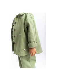 Resim Oliven The Kid Oliventhekid Unisex Gabardin Ceket Yeşil Yeşil 