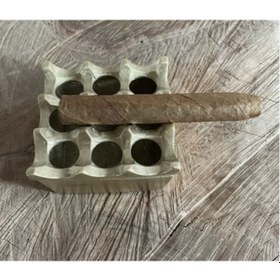 Resim ANTİK PİRİNÇ SARI KÜLLÜK PURO KÜLLÜĞÜ SİĞARA KÜLLÜK 8*8CM 