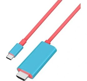 Resim cesoyuncak Nintendo Switch Lite V1-V2 OLED Uyumlu HDMI Kablo 2 Metre 