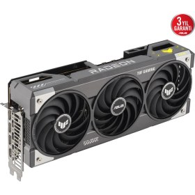 Resim ASUS TUF Gaming Radeon RX 9070 16GB TUF-RX9070-O16G-GAMING GDDR6 256Bit DX12 Gaming Ekran Kartı 