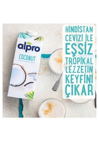 Resim Alpro Hindistan Cevizi & Badem Sütü 4 x 1 L 