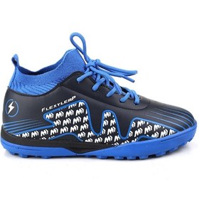 Resim Cool Pele Erkek Çocuk Halı Saha Spor Ayakkabı Saks 